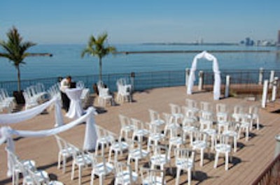 The setting for the ceremony