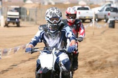 Brothers & Sisters ' Dave Annable and Matthew Rhys participated in the motorcycling event.