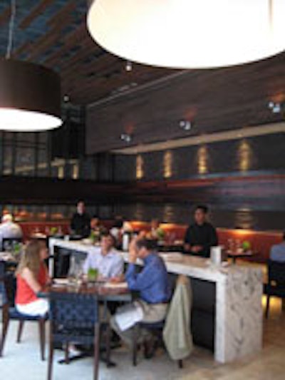 Redwood's 120-seat dining room