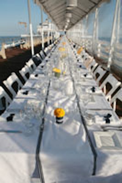 The Malibu Pier features indoor and outdoor event space.