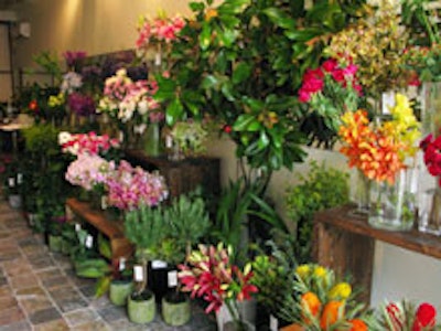 The new floral design shop Jackie O.