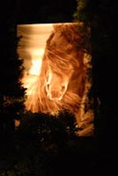 Roberto Dutesco's art installation, 'Wild Horses of Sable Island. '