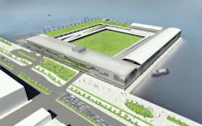 The proposed Pier 40 facility