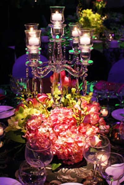 Creating a fabulous floral arrangement, like this one by A La Carte Event Pavilion's staff, can be achieved on any budget.