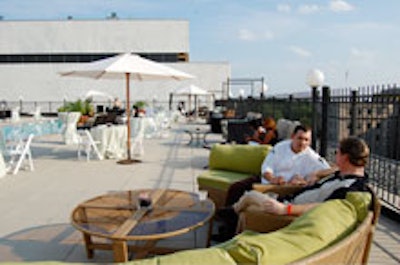 The Hoop Dreams Rooftop Rendezvous at the Liaison Capitol Hill
