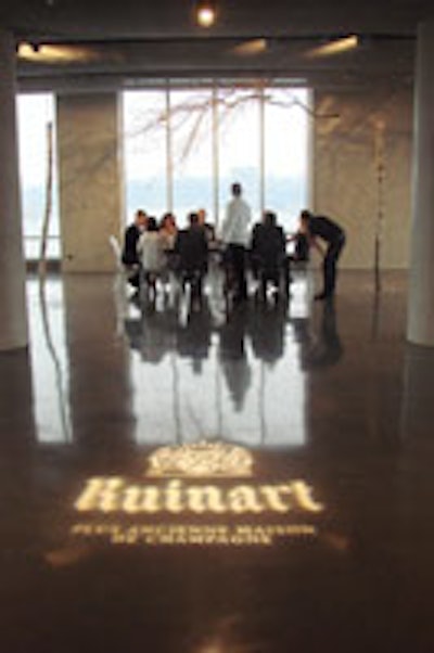 Ruinart's private dinner