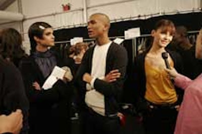A shot from Fashion Week in February