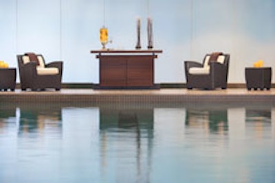 The Spa at Trump's indoor pool