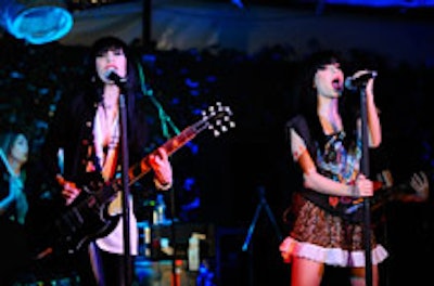 The Veronicas at In Touch Weekly's bash