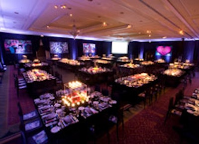 The YouthAIDS gala at the Ritz-Carlton