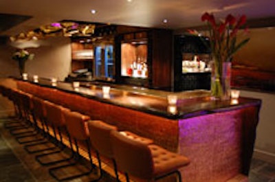 The bar at One Eleven Yorkville