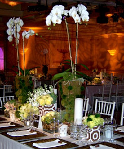 Floral arrangements will take green a step further for fall with the incorporation of more natural elements and foliage.