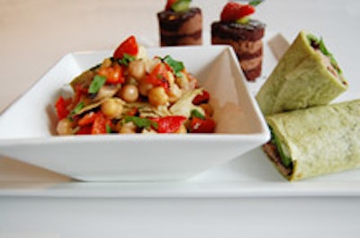 Lunch menu items from Catering With Style