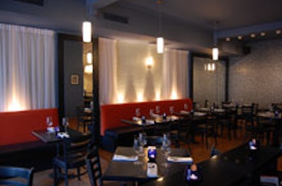 The dining room at Frida Restaurant and Bar