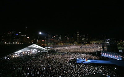 Obama's Grant Park rally