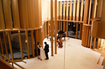 The performance area in Integral House