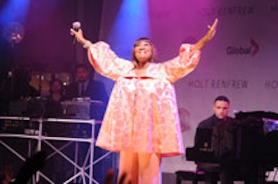 Patti LaBelle at Holt Renfrew