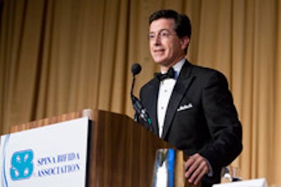Colbert at the Spina Bifida roast