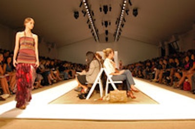 A runway presentation at Mercedes-Benz Fashion Week in September