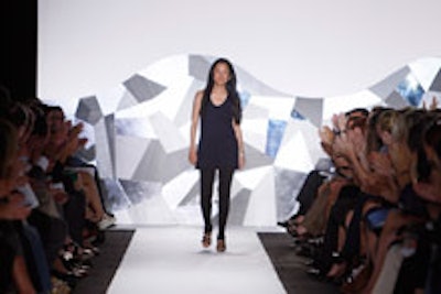 Vera Wang's runway show during Fashion Week in September