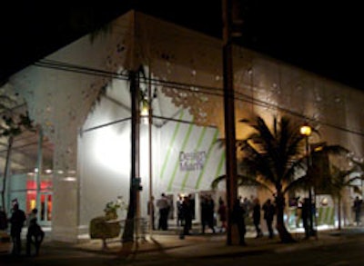 Design Miami held its annual Vernissage preview party in the design district last night before the art fair's official opening today.