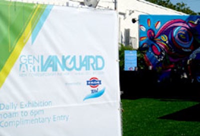 Gen Art launched its inaugural Vanguard New Contemporary Art Fair at Charcoal Studios yesterday in Miami.