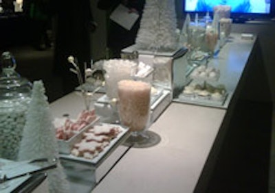 Creative Edge's dessert bar—I want one in my home.