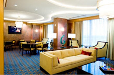 The Bethesda North Marriott's new concierge lounge