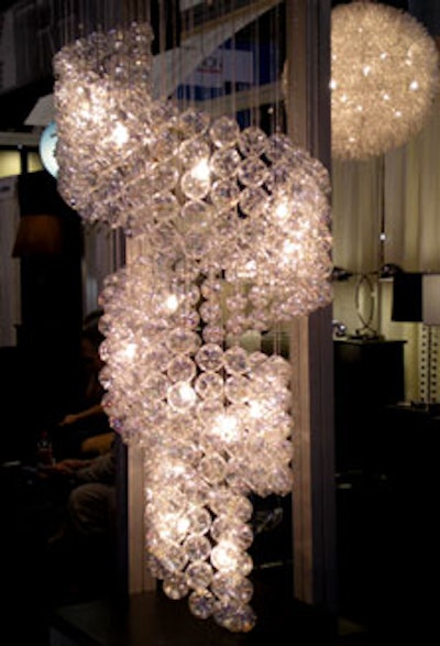 Chandelier designs are becoming more visually stimulating while still remaining functional.