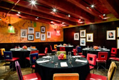 A private dining room at Carnivale