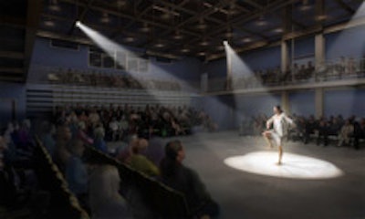A space inside Brooklyn Academy of Music's proposed Richard B. Fisher building
