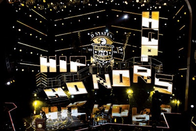 The stage at the 2008 Hip Hop Honors Awards.