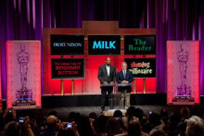 The academy's colorful press conference