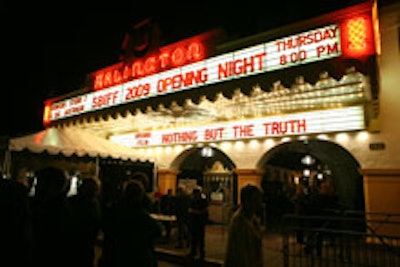 Santa Barbara film fest's opening night