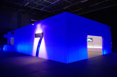The BMW pavilion