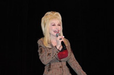 Dolly Parton performed at the Tennessee Sampler