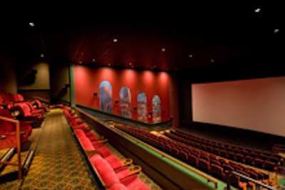 An auditorium at Muvico—Rosemont 18