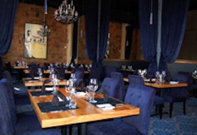 Eventide's second-floor dining room