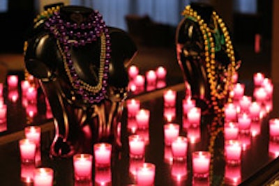 Festive trappings at the Mardi Gras Ball