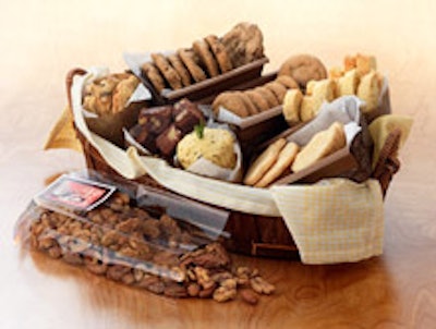 A gift basket from Big Girl Baking