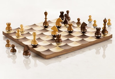 Umbra's wobble chess set