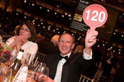 The Lyric Opera's wine auction