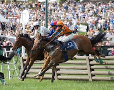 Virginia Gold Cup races at Great Meadow in the Plains