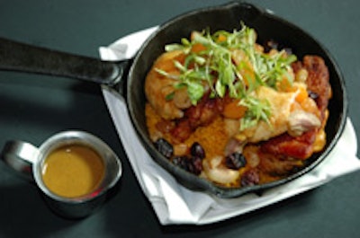 Elizabeth's roasted organic chicken