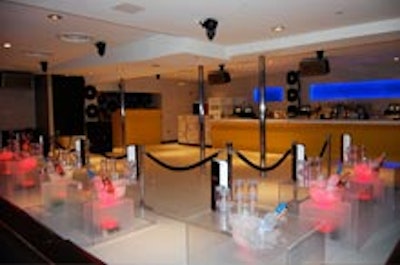 Audiovisual effects at Stir Lounge