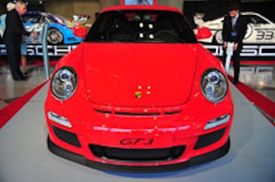 The Porsche up for auction at the East Side House Settlement benefit
