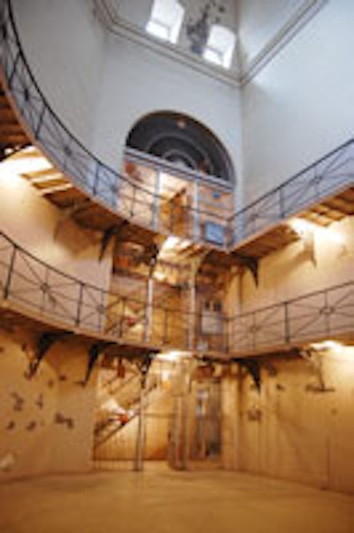 The cellblock atrium