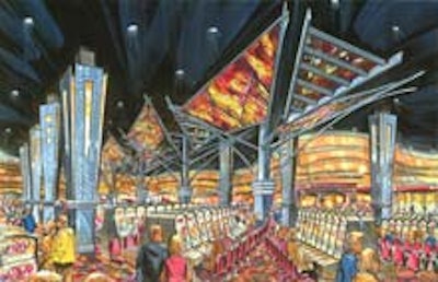 The proposal from Delaware North Companies for Aqueduct Racetrack