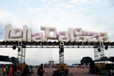 The entrance to Lollapalooza 2008