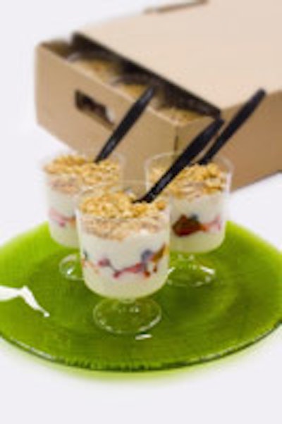 Food for Thought's yogurt parfait box
